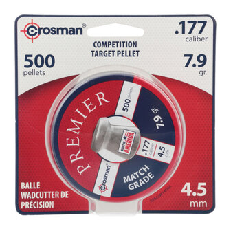 Crosman Premier Match 4,5 mm 7.9 grain (500 stuks)