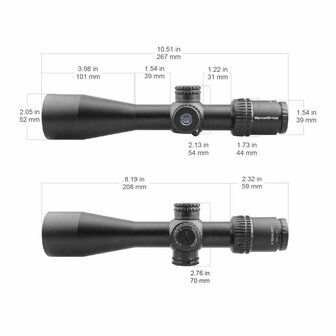 Vector Optics Veyron 4-16x44 FFP Rifle Scope (SCFF-22)
