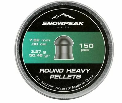 Snowpeak Round Heavy 7.62 mm 50.46 grain