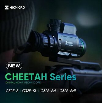 HikMicro Nachtzichtkijker Cheetah Clip-On 940 nm IR (zonder draadkruis)