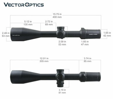 Vector Optics Taurus 5-30 x 56 FFP