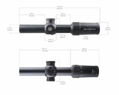 Vector Optics Taurus 1-6x24 SFP