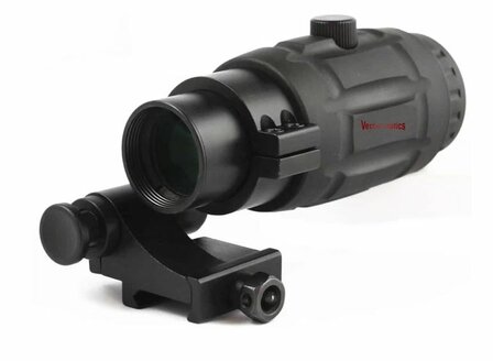 Vector Optics 3x Magnifier with Flip Side Mount