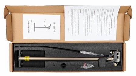 Huben Airguns Handpomp 350 Bar + Huben Vulplug