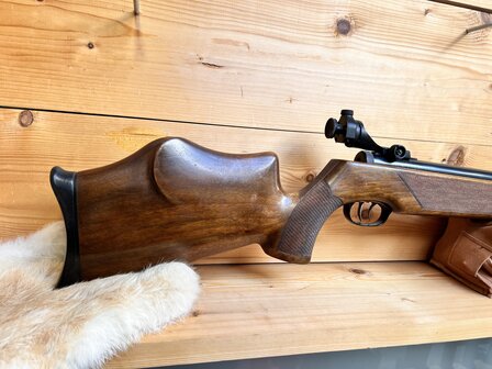 Walther LG55 Tiroler kolf en versneller trekker! Zeer zeldzaam