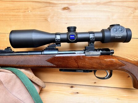 Mauser K98 karbijn incl. Zeiss duralyt optiek &amp; zwenkmontage 8x57JS