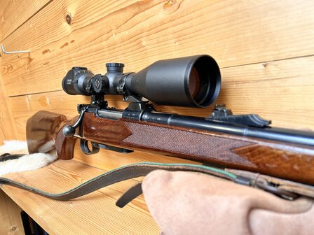 Mauser K98 karbijn incl. Zeiss duralyt optiek &amp; zwenkmontage 8x57JS