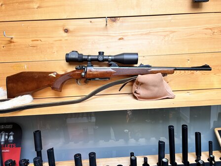 Mauser K98 karbijn incl. Zeiss duralyt optiek &amp; zwenkmontage 8x57JS