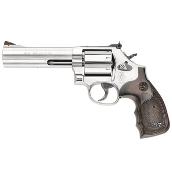 Model 686 Plus 3-5-7 Magnum Series S/S Satin