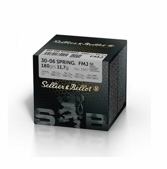 Sellier &amp; Bellot .30-06Spring 180gr FMJ Bulk