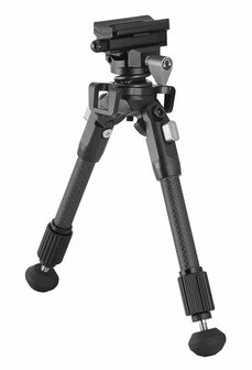 Vanquard Bipod Equalizer Pivoting 1QS - Carbon