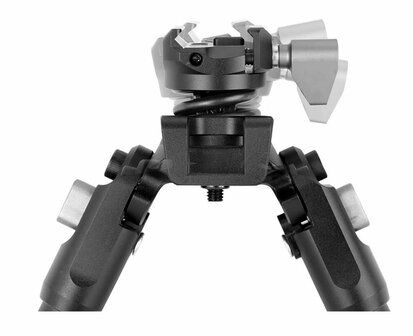 Vanquard Bipod Equalizer Pivoting 1QS - Carbon