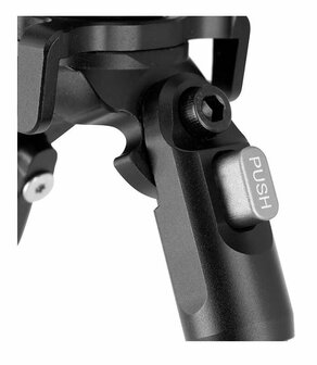 Vanquard Bipod Equalizer Pivoting 1QS - Carbon