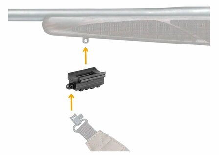 Vanquard Bipod Equalizer Pivoting 1QS - Carbon