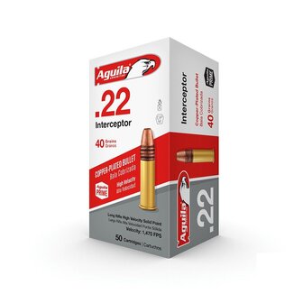 Aguila .22 LR Interceptor CP SP 40/2,6