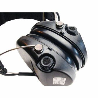 Gehoorkappen Sordin Supreme Pro X Leather zwart