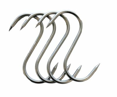 S-Haak RVS D6mmx160mm