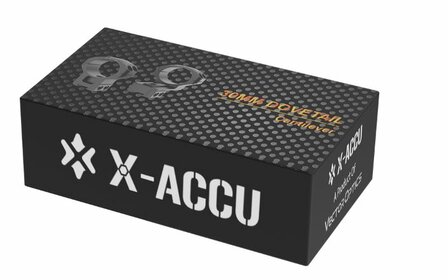 Vector Optics Cantilever Scope Rings 30mm 1.25 Inch Weaver/Dovetail