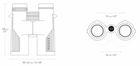 Hawke Frontier ED X 10x42