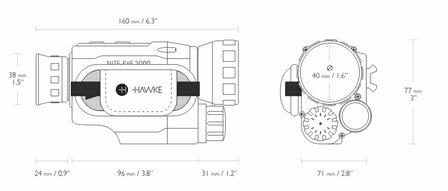 Hawke Night Vision NV monoculair