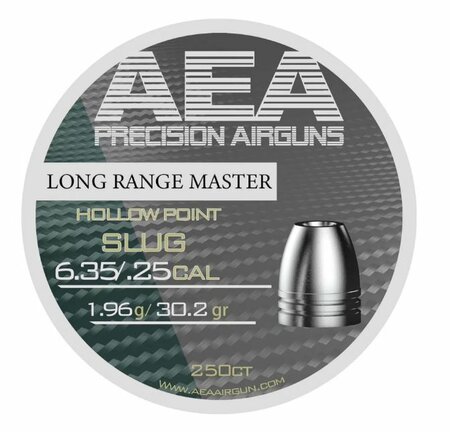 AEA Slugs Long Range Master Hollow Point 6.35mm / .25 - 30.2gr