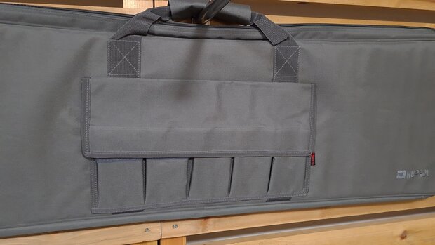Foudraal Nuprol PMC Essentials Soft Rifle Bag grijs