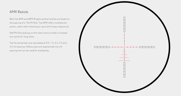 Hawke Airmax 30, 6-24x50 SF AMX IR - with target turrets