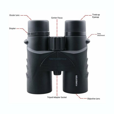 Vector Optics Forester 8x42 Binocular (SCBO-02)