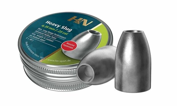 H&N Slug HP Heavy .249 44gr/100S 6.33 mm