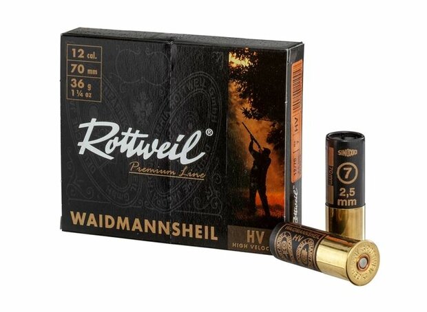 Rottweil Premium Lood Waidmannsheil 12/70 36g No.7 