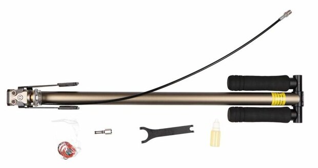 Huben Airguns Handpomp 350 Bar + Huben Vulplug