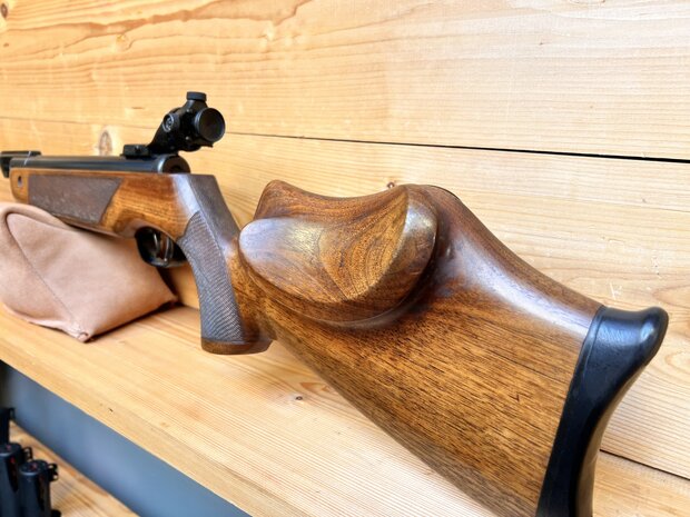 Walther LG55 Tiroler kolf en versneller trekker! Zeer zeldzaam