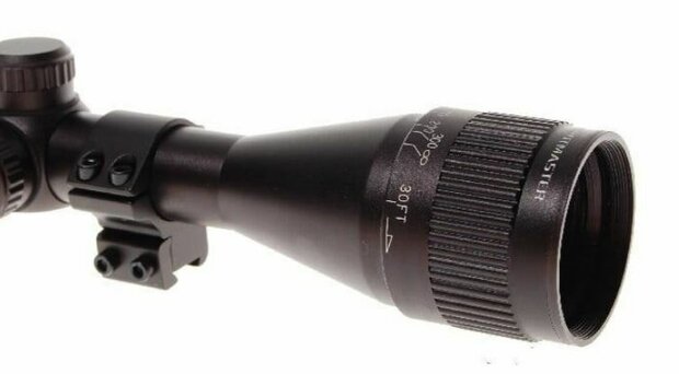 Nikko Stirling Mountmaster 3-9x50 Half Mil Dot AO