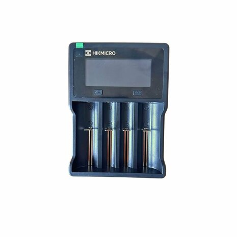 Hikmicro Smart Lithium-Ion / Ni-Mh Batterij Oplader 4 slots
