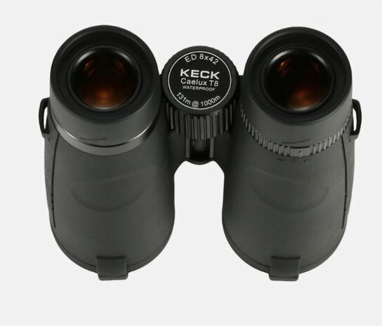Keck Caelux T8 8x42 ED Grey