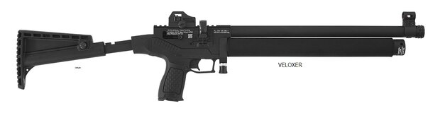 Sale- Hatsan Veloxer black 6.35 mm 36 joule