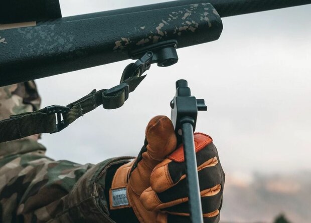 Spartan Biopodadapter Classic Rifle Swivel Stud naar MagnaSwitch