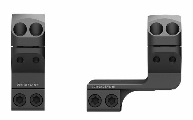 Vector Optics Cantilever Scope Rings 30mm 1.25 Inch Weaver/Dovetail