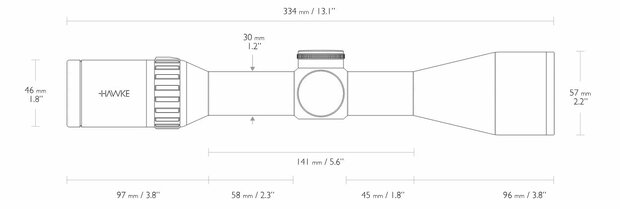 Hawke Endurance 30 WA 2.5-10x50 LRC (10x)