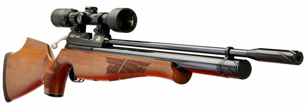 Air Arms S400 carbine .177/4.5mm walnoot