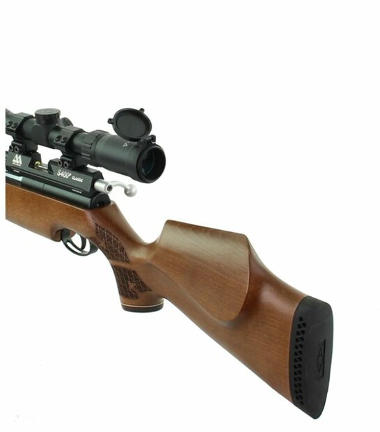 Air Arms S400 carbine .177/4.5mm walnoot