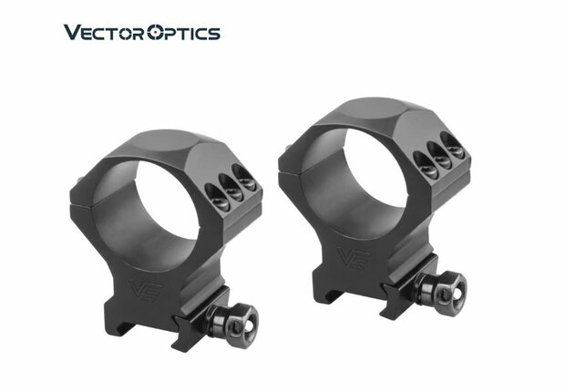 Vector Optics X-Accu 34mm Mounts Medium Picatinny