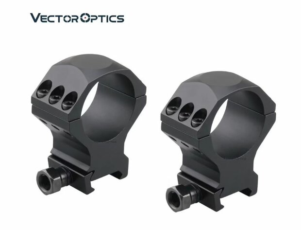 Vector Optics X-Accu 34mm Mounts Medium Picatinny