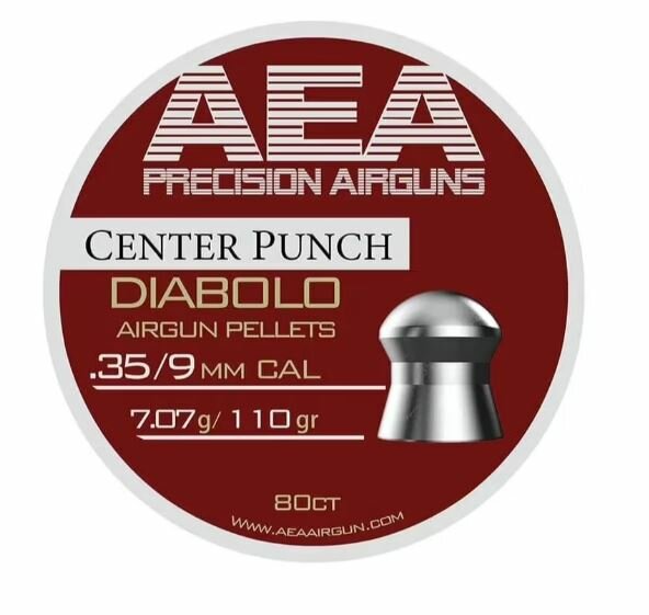 AEA Pellets Centre Punch 9mm / .35 - 110gr