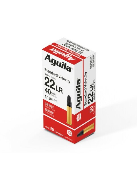 Aguila .22 LR Standard Velocity super extra -  Solid Point