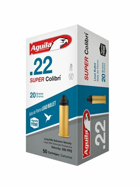 Aguila .22 LR Super Colibri 20/1,3