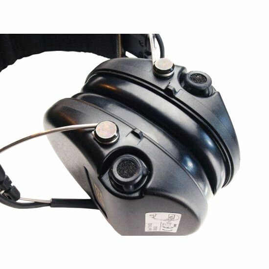 Gehoorkappen Sordin Supreme Pro X Leather zwart