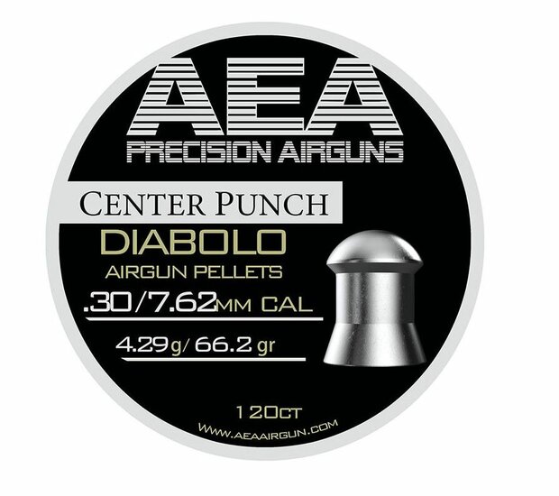 AEA Pellets Centre Punch 7.62mm / .30 - 66.2gr