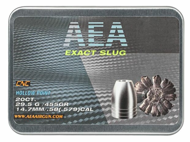 AEA Slugs Exact CNC 14.73 mm 455 grain (.579)