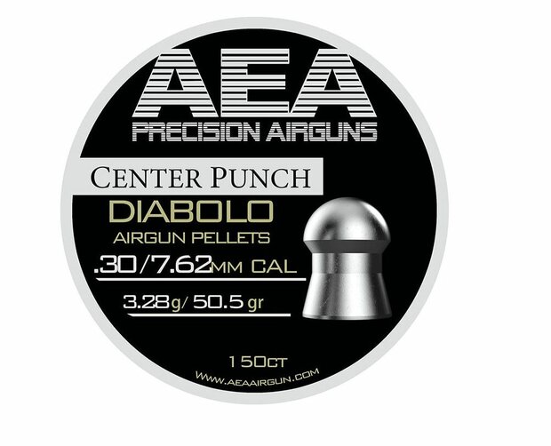 AEA Luchtdrukkogeltjes Center Punch 7.62 mm 50.5 grain